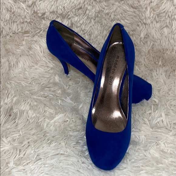 Madden Girl/Royal blue.like new/sz 7 - Picture 1 of 7